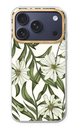 White flower pattern