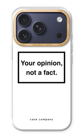 Your opinion
