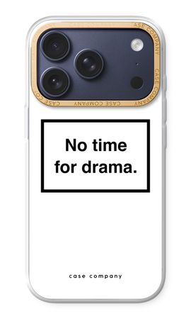 No drama