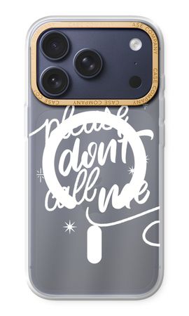 Don't call
