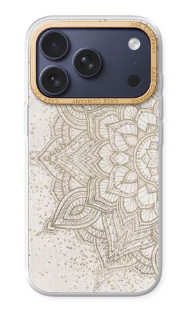 Boho golden mandala