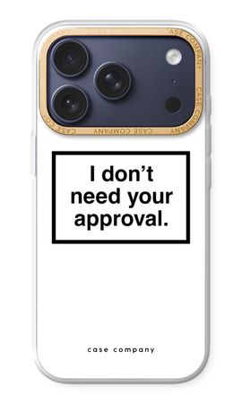 Don't need approval