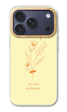 No rain no flowers