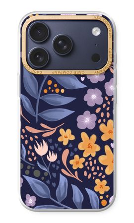 Flowers with blue leaves