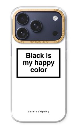Black is my happy color