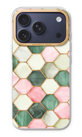 Hexagons in stained glass