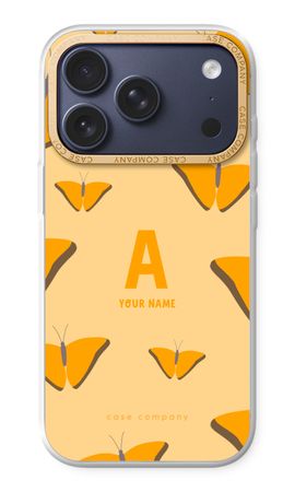 Amber Butterflies Monogram