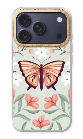 Butterfly in a floral world