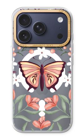 Butterfly in a floral world