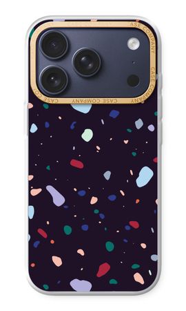 Dark Rounded Terrazzo