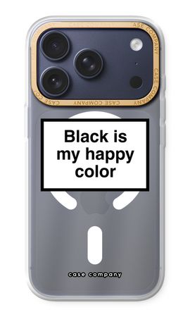 Black is my happy color