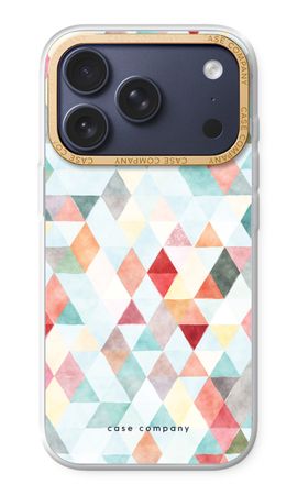 Coloured triangles pastel