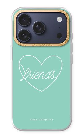Friends heart pastel