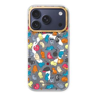 Colourful cats