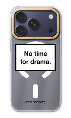 No drama