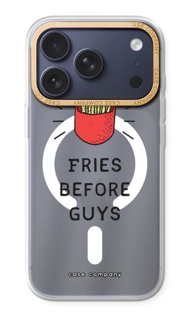 Fries before guys