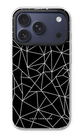 Geometric lines white