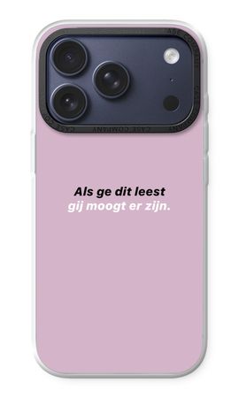 gij moogt er zijn
