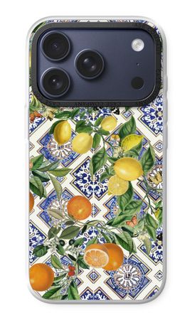 Blauwe tegels, citroenen en sinaasappels