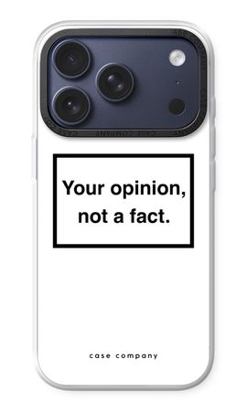 Your opinion