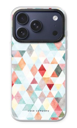 Coloured triangles pastel