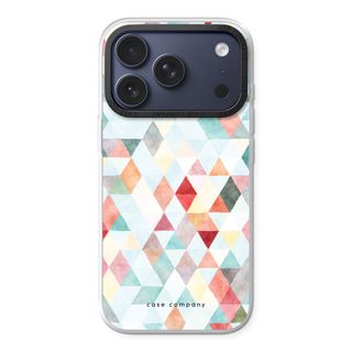 Coloured triangles pastel