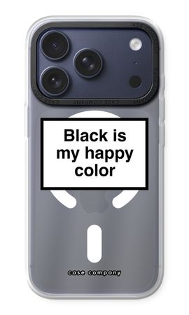 Black is my happy color