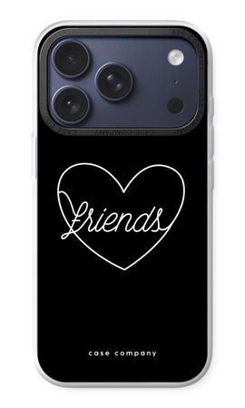 Friends heart black