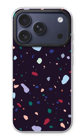 Dark Rounded Terrazzo