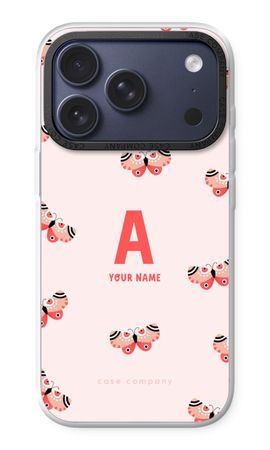 Rosy Butterflies Monogram