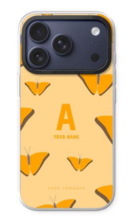 Amber Butterflies Monogram