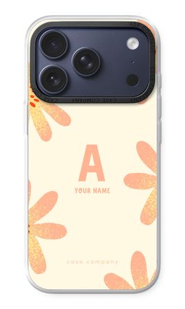 Peach Blossom Monogram