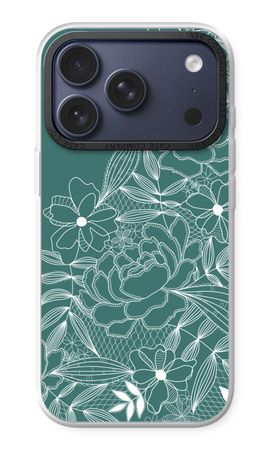 Flowers in lace