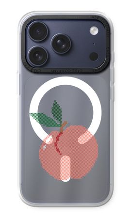 Stitched Peach