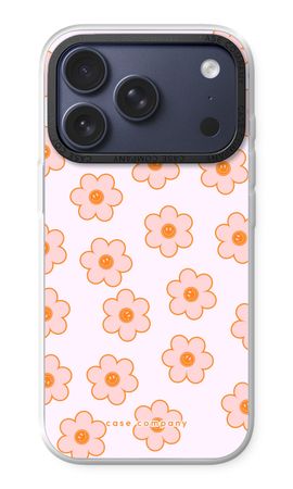 Pink Smiley Flower