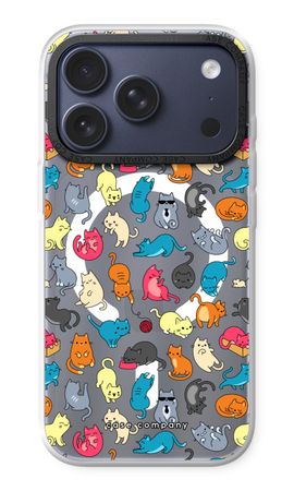 Colourful cats