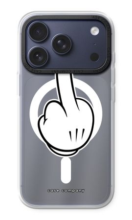 Middle finger white
