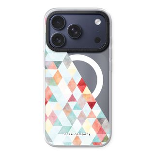 Coloured triangles pastel