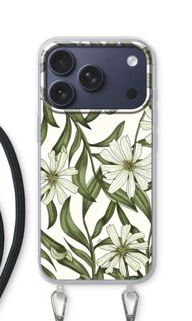 White flower pattern