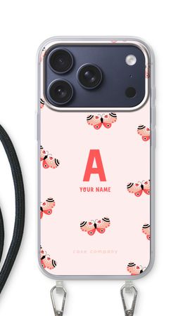 Rosy Butterflies Monogram