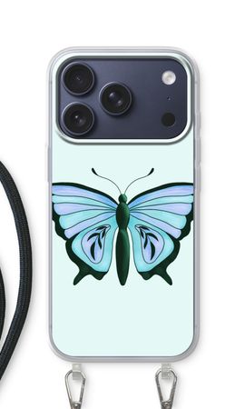 Blauer Schmetterling