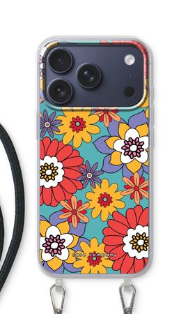 Retro Flowers - Blue