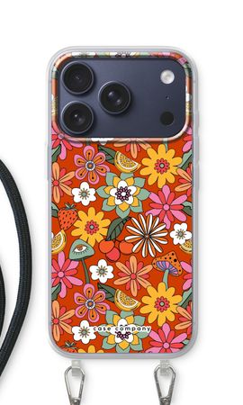 Retro Flowers - Red