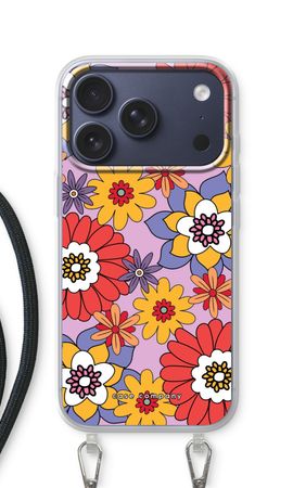 Retro Flowers - Purple