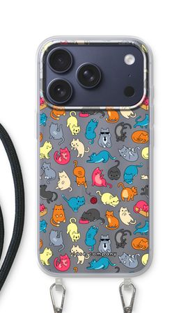 Colourful cats