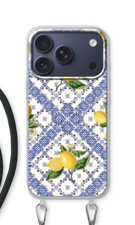 Blue tiles and lemons