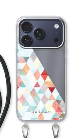 Coloured triangles pastel