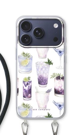 Violet cocktails