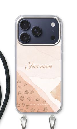 Gold Spots Namecase - Blush