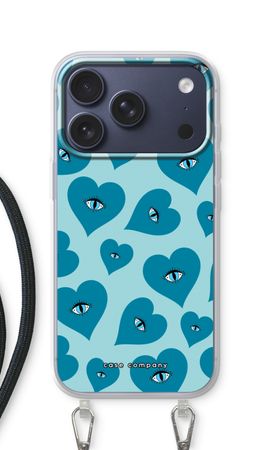 Blue heart eyes
